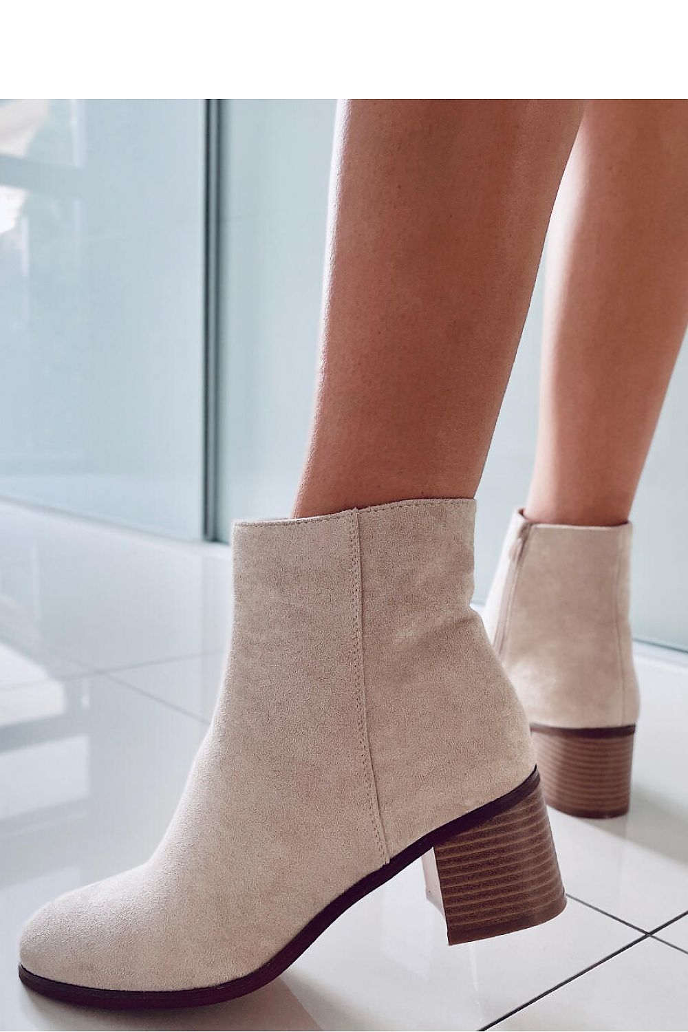 Heel boots model 172585