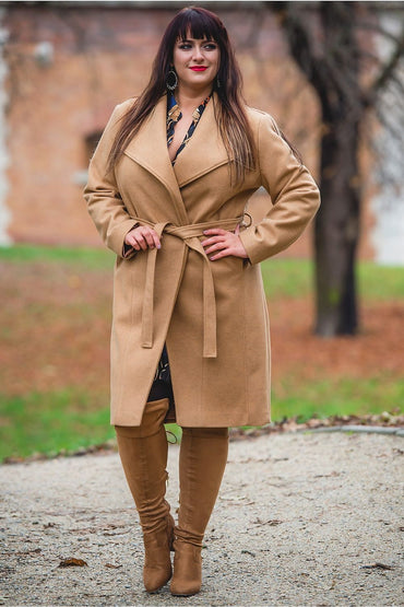 Coat plus size model 173081