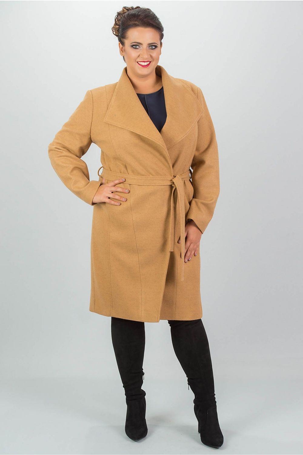 Coat plus size model 173081