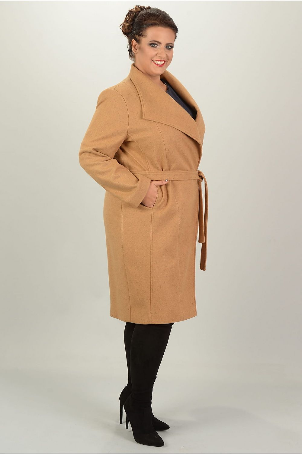 Coat plus size model 173081