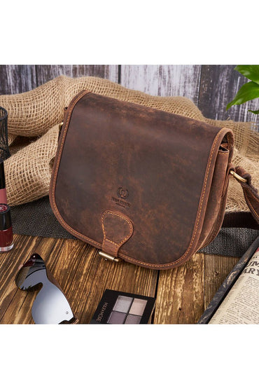 Natural leather bag model 173195 Galanter - Lojahub