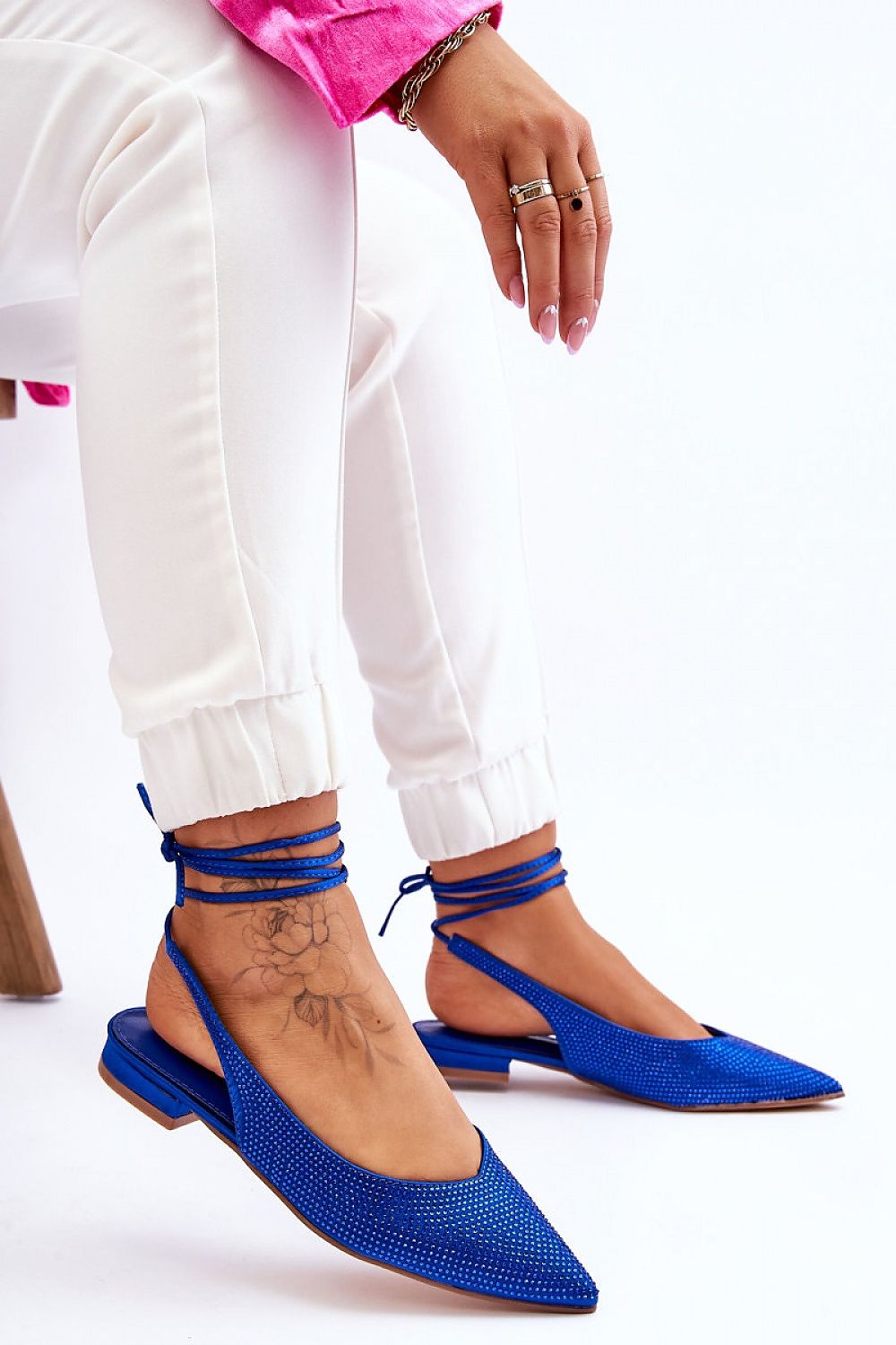 Strappy ballet flats model 178021 Step in style - Lojahub