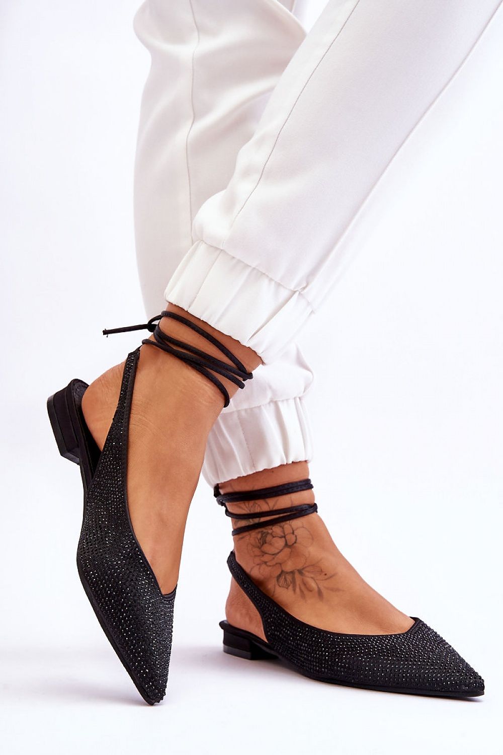 Strappy ballet flats model 178022 Step in style - Lojahub