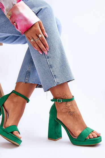 Heel sandals model 179872