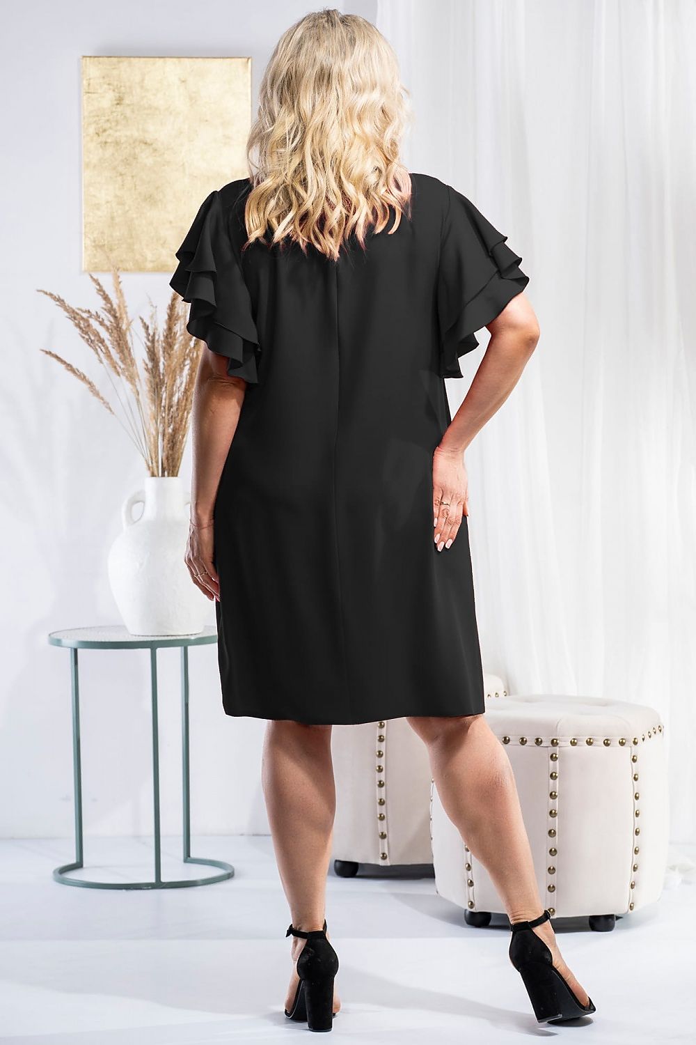 Plus size dress model 180442