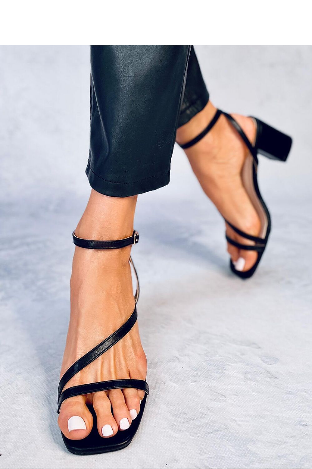 Heel sandals model 181946