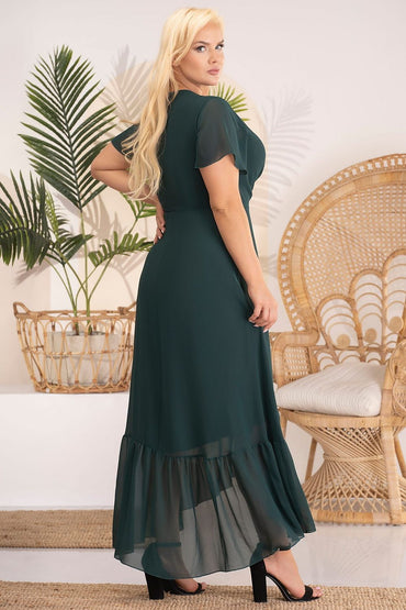 Plus size dress model 183280