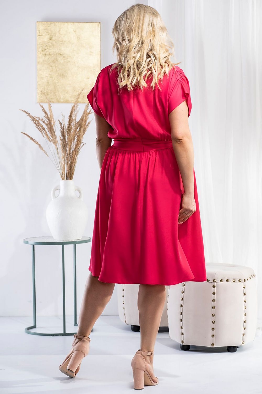 Plus size dress model 183386