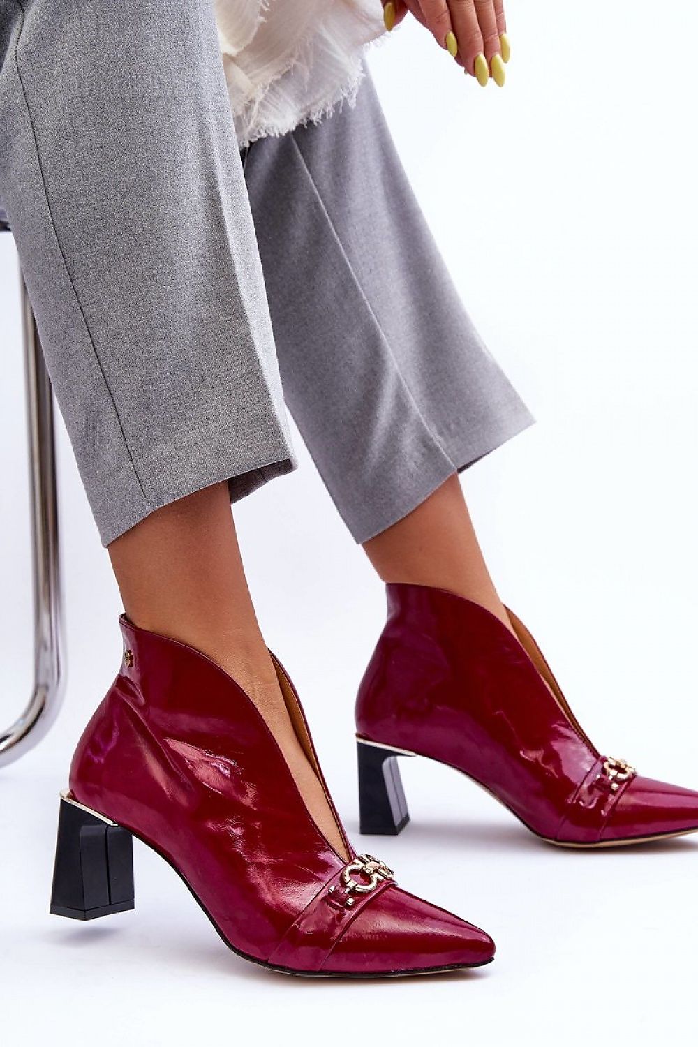 Heel boots model 183996