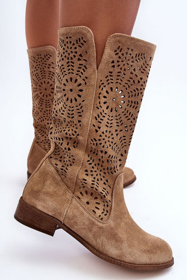 Open-work Boots model 184036