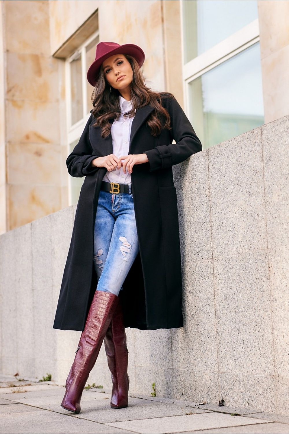 Coat model 185983