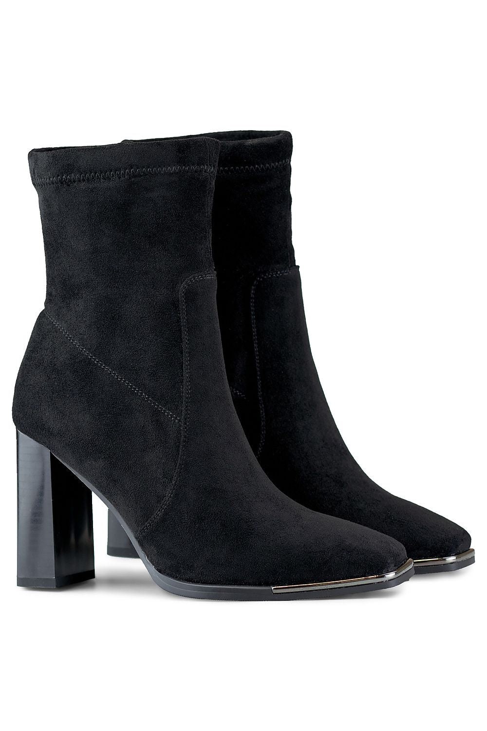 Heel boots model 186036