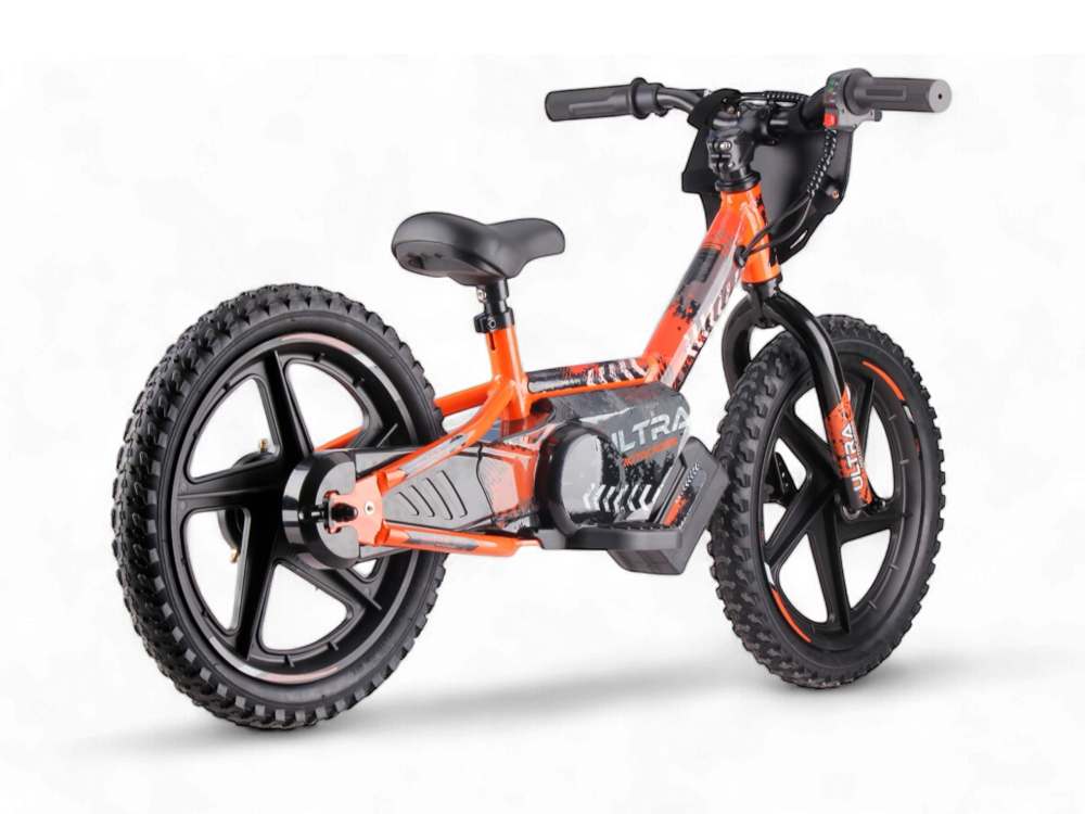Other brands Bicicleta de equilíbrio elétrica de 24 volts, 16 polegadas - laranja.