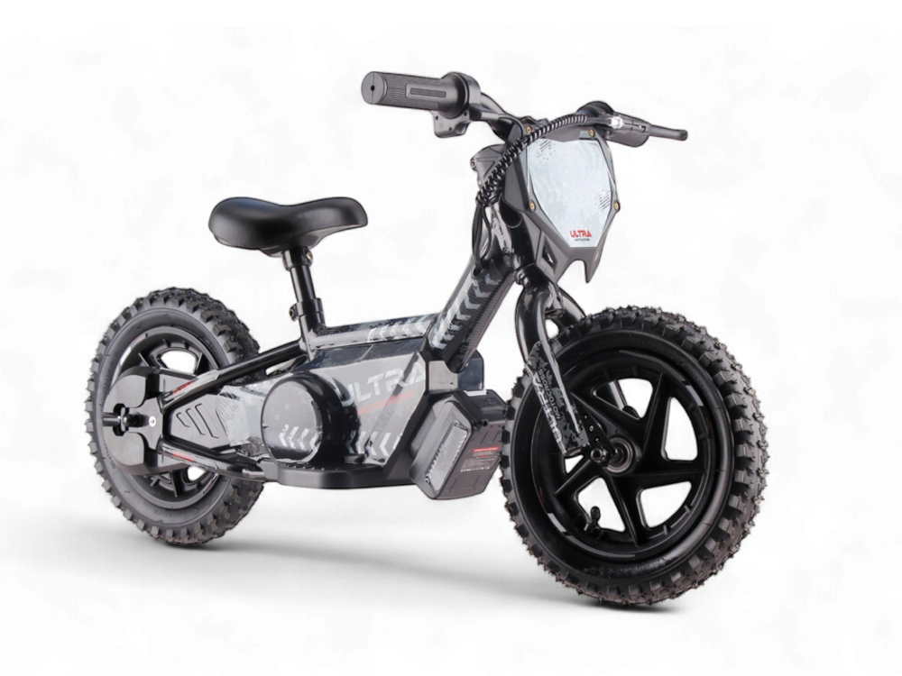 Other brands Bicicleta de equilíbrio elétrica de 24 volts, 12 polegadas - preto