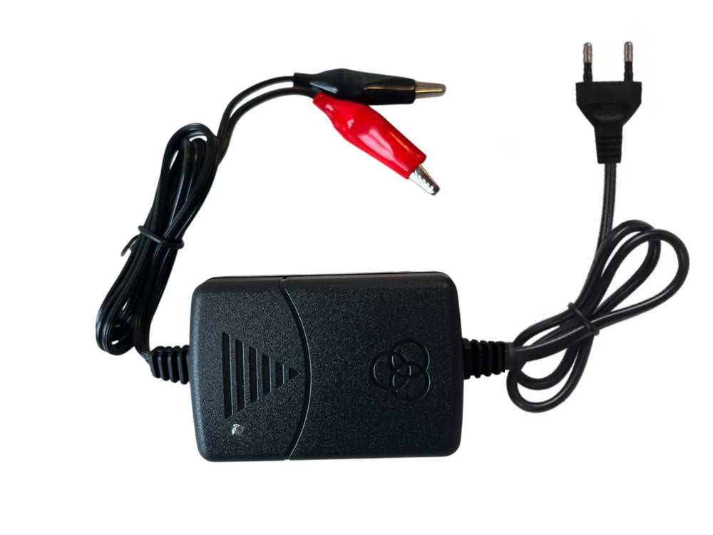 Carregador 12 Volts 1300mA com Garras de Bateria