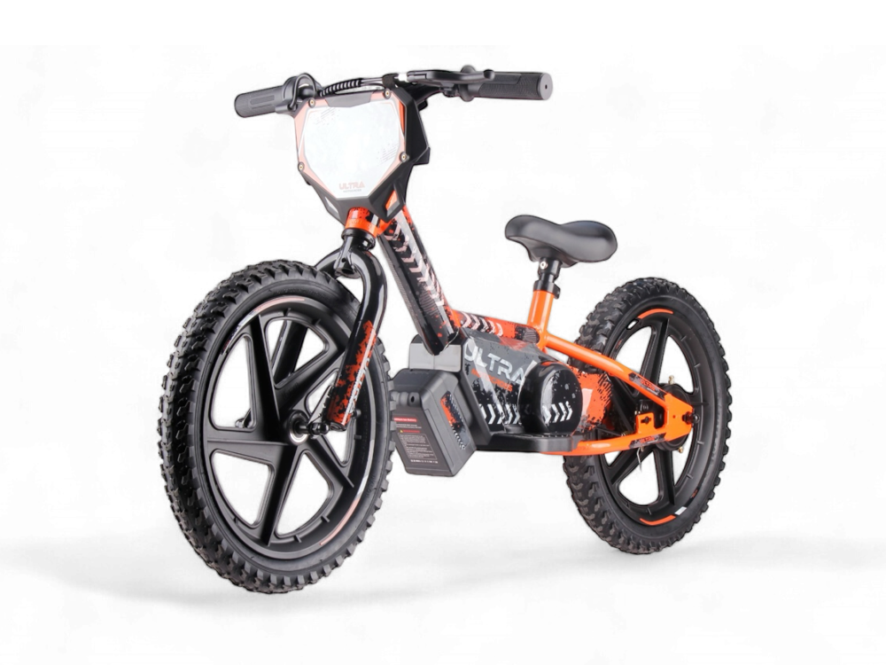 Other brands Bicicleta de equilíbrio elétrica de 24 volts, 16 polegadas - laranja.