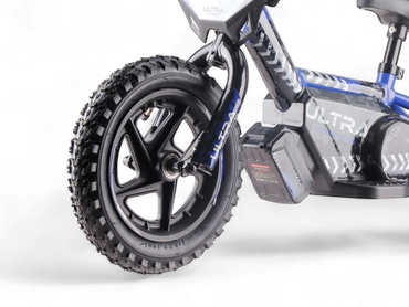 Other brands Bicicleta de equilíbrio elétrica de 24 volts, 12 polegadas - azul