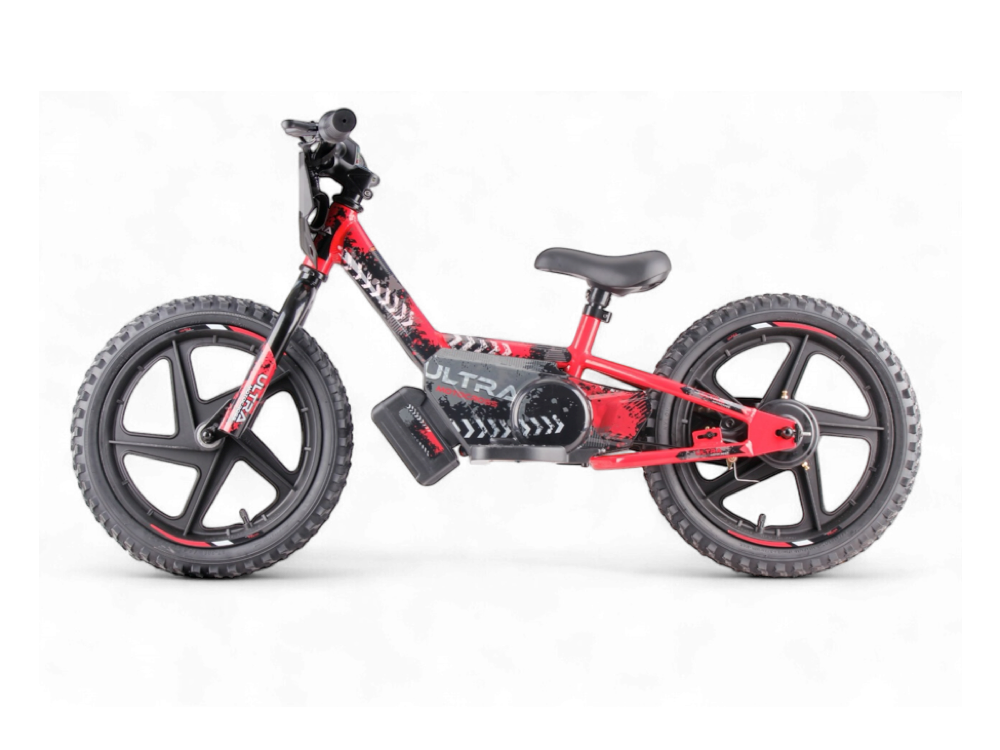 Other brands Bicicleta de equilíbrio elétrica de 24 volts, 16 polegadas - vermelho