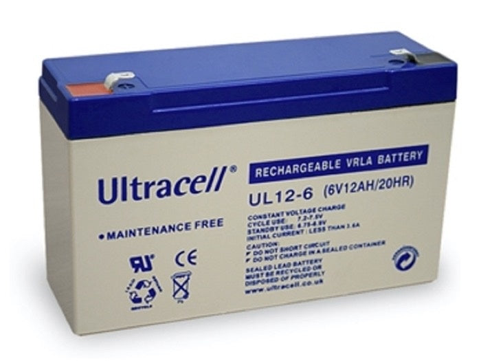 Bateria 6 volts, 12 Ah