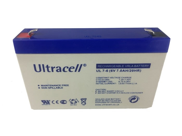 Bateria 6 volts, 7Ah