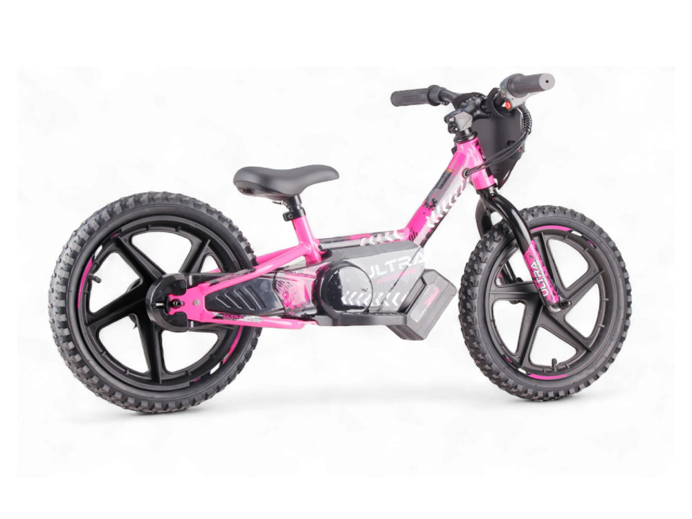 Other brands Bicicleta de equilíbrio elétrica de 24 volts, 16 polegadas - rosa