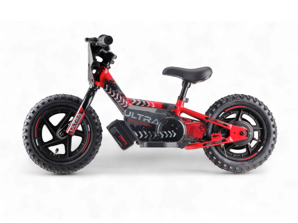 Other brands Bicicleta de equilíbrio elétrica de 24 volts, 12 polegadas -vermelho