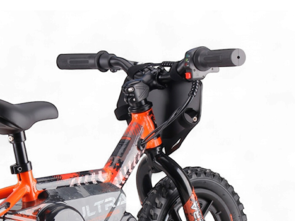 Other brands Bicicleta de equilíbrio elétrica de 24 volts, 12 polegadas - laranja