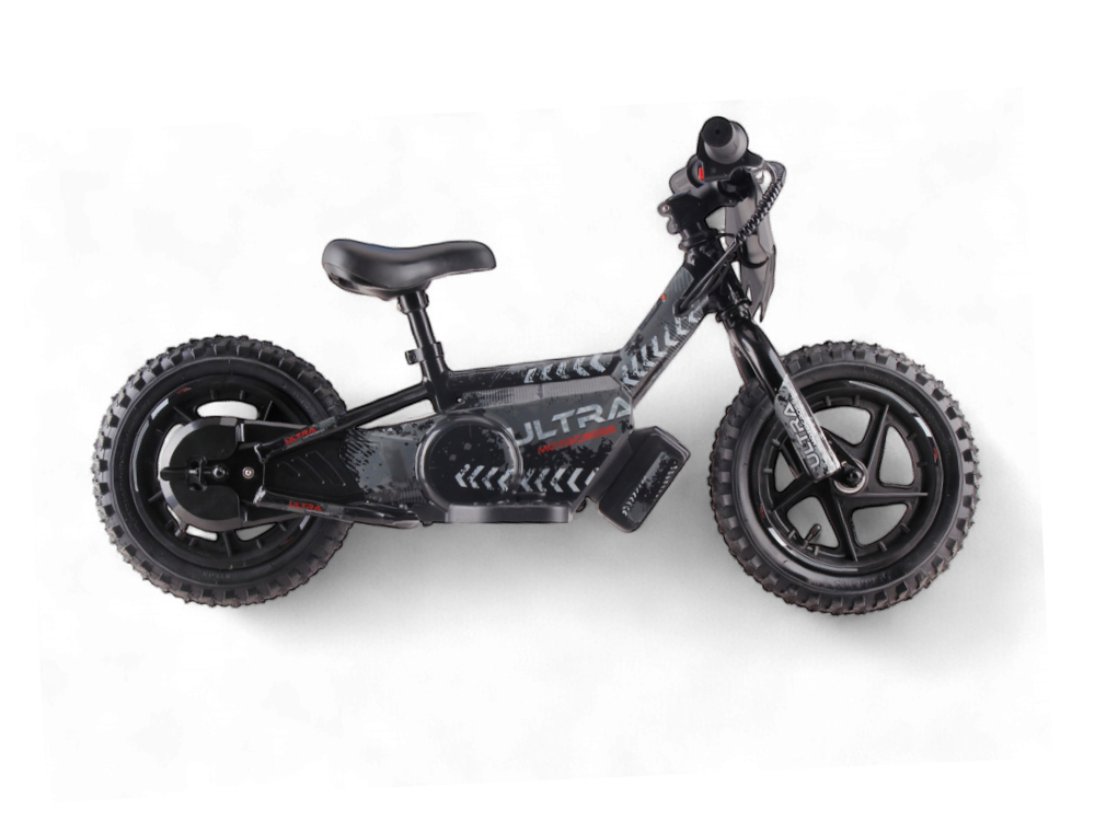 Other brands Bicicleta de equilíbrio elétrica de 24 volts, 12 polegadas - preto