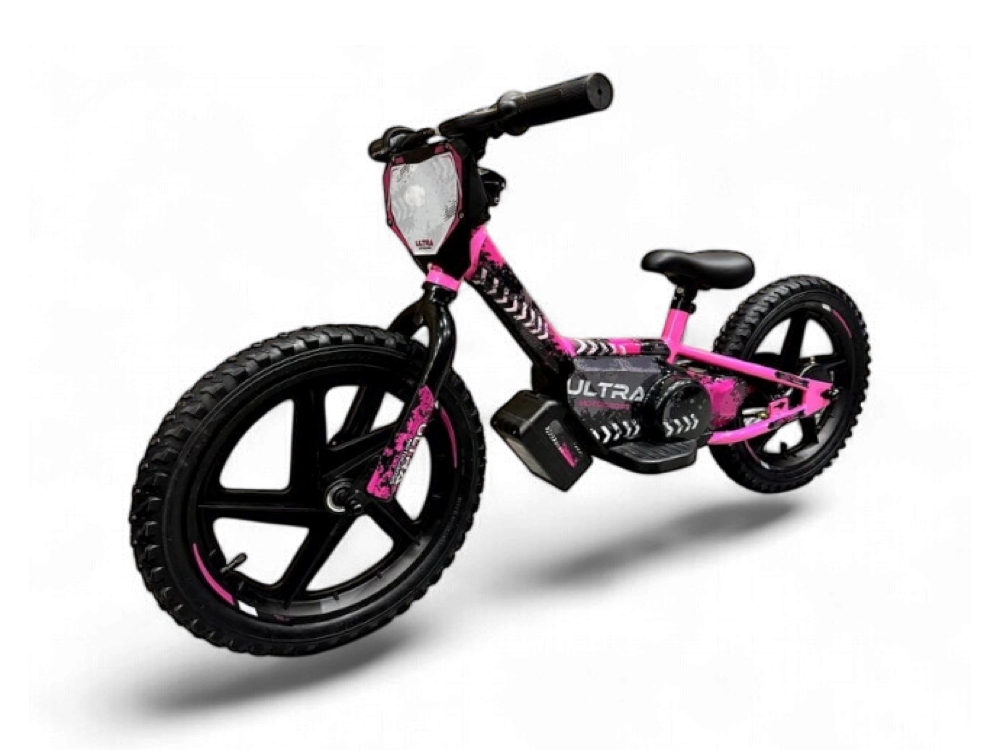 Other brands Bicicleta de equilíbrio elétrica de 24 volts, 16 polegadas - rosa