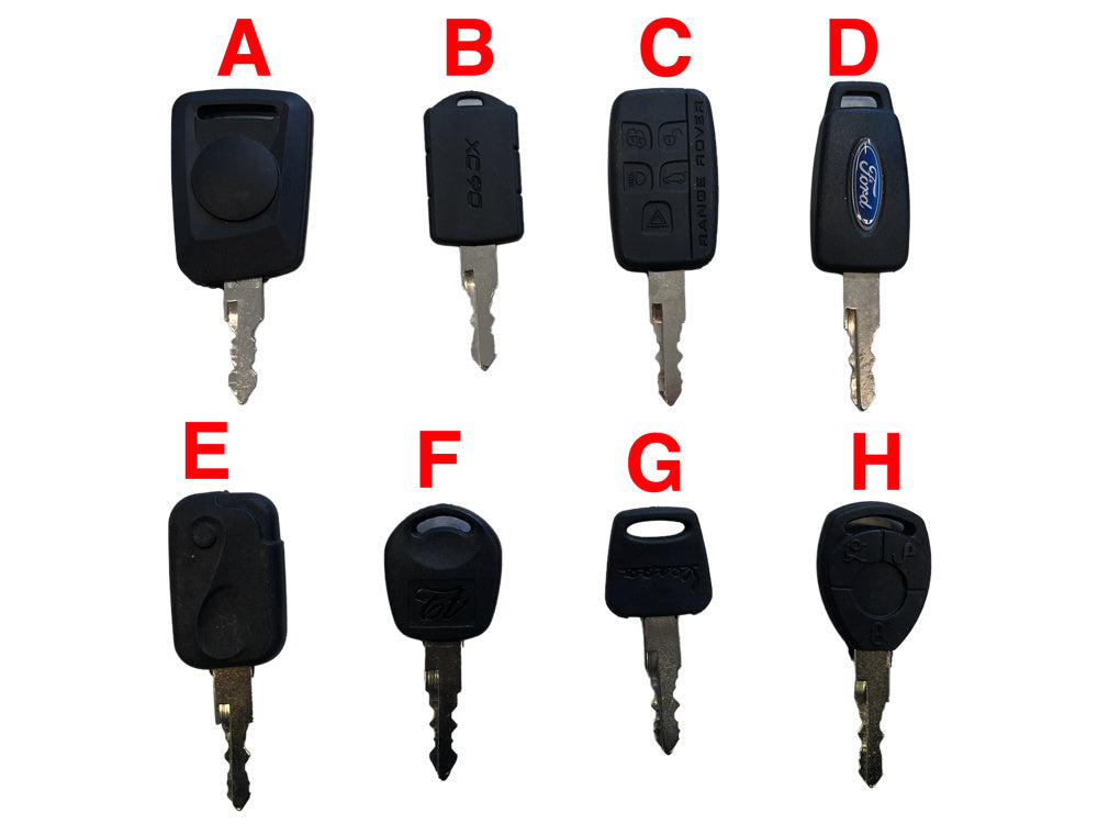 Chave para carros elétricos infantis