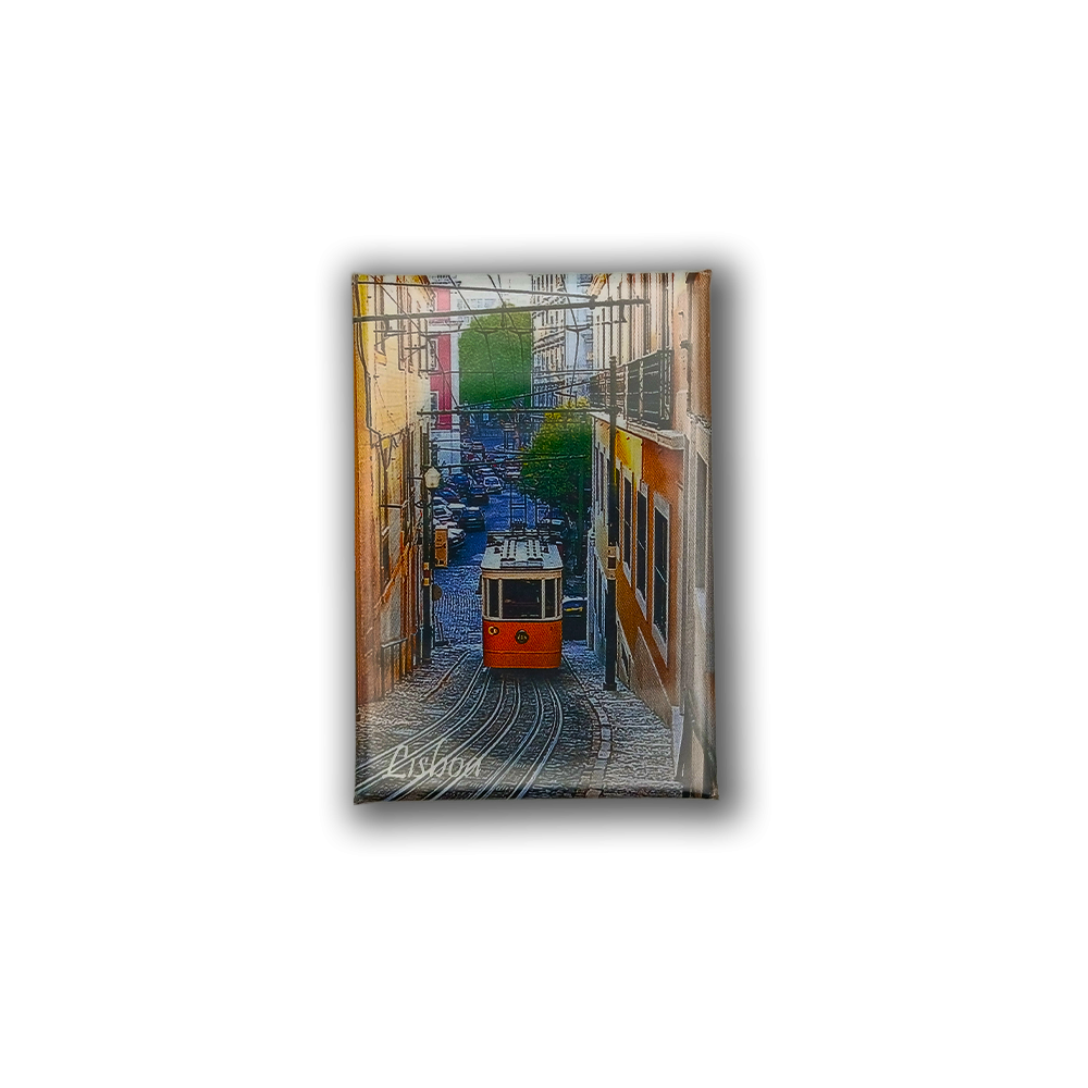 Lisbon Tram - Fridge Magnet