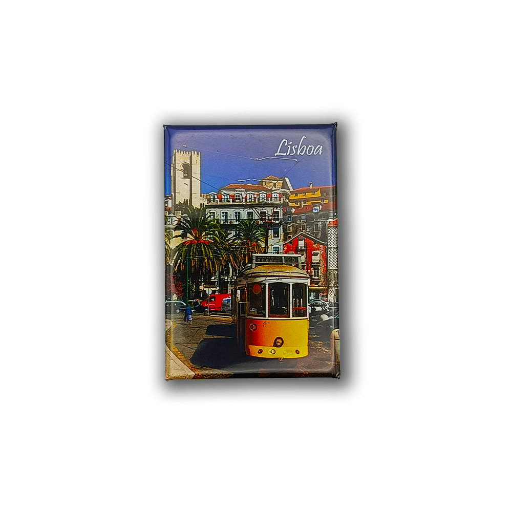 Lisbon Tram, Figueira - Fridge Magnet
