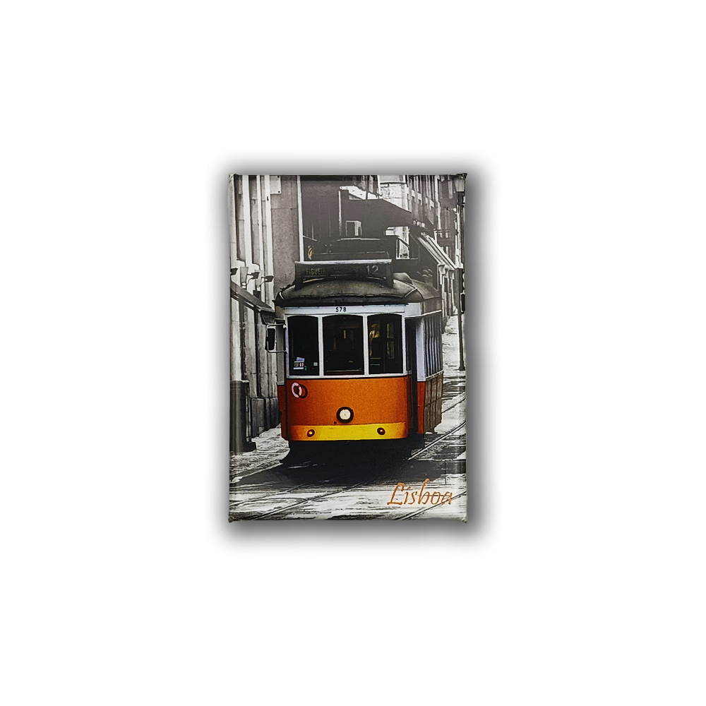 Lisbon Tram - Fridge Magnet