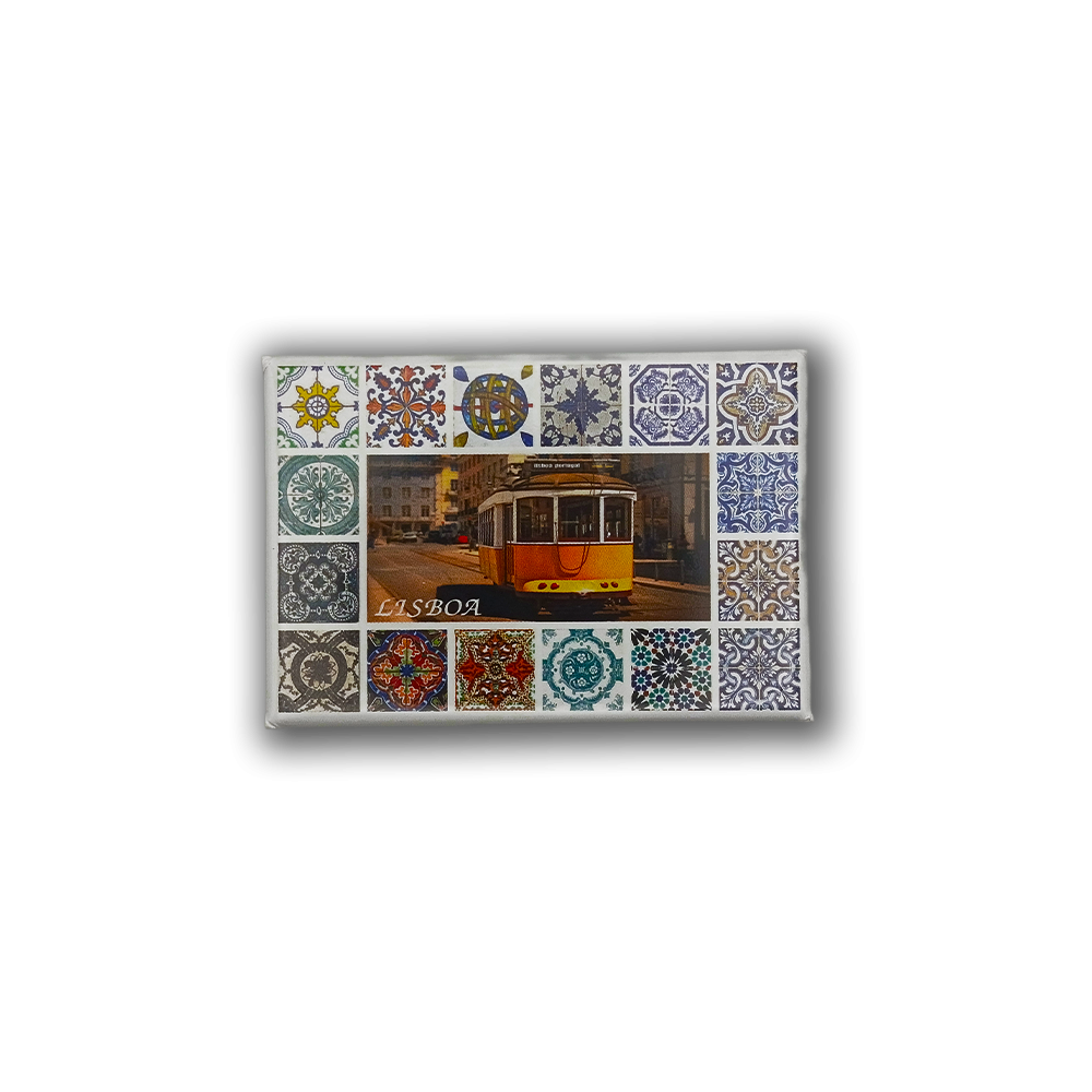 Tiles & Trams - Fridge Magnet