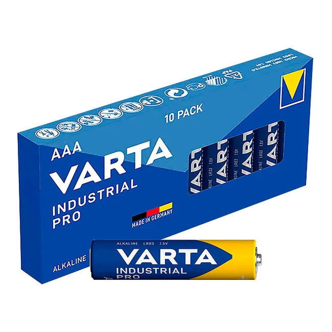 Pilhas Varta Industrial Pro AAA Pack de 10