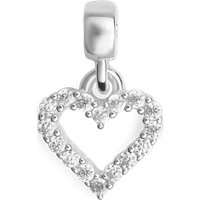 Daniel Wellington DW Charm heart One Size Silver