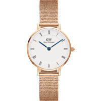 Daniel Wellington DW Watch Petite Roman Numerals Melrose 28mm Rose Gold