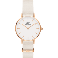 Daniel Wellington DW Watch Federica Scagnetti x DW: Petite Chalk Nato 28mm Rose Gold