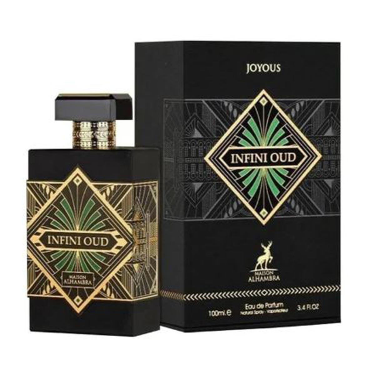 maison alhambra joyosus infini oud eau de parfum 100 ml vaporizador