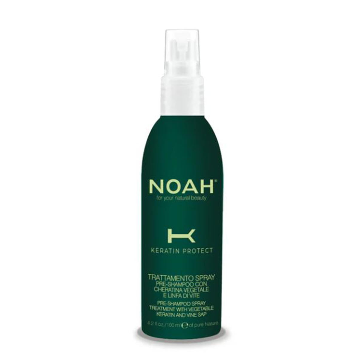 noah k keratin protect spray pre-champô 100 unidades vaporizador