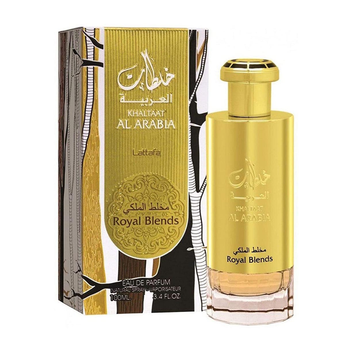 lattafa khaltaat al arabia royal blends eau de parfum 100 ml vaporizador