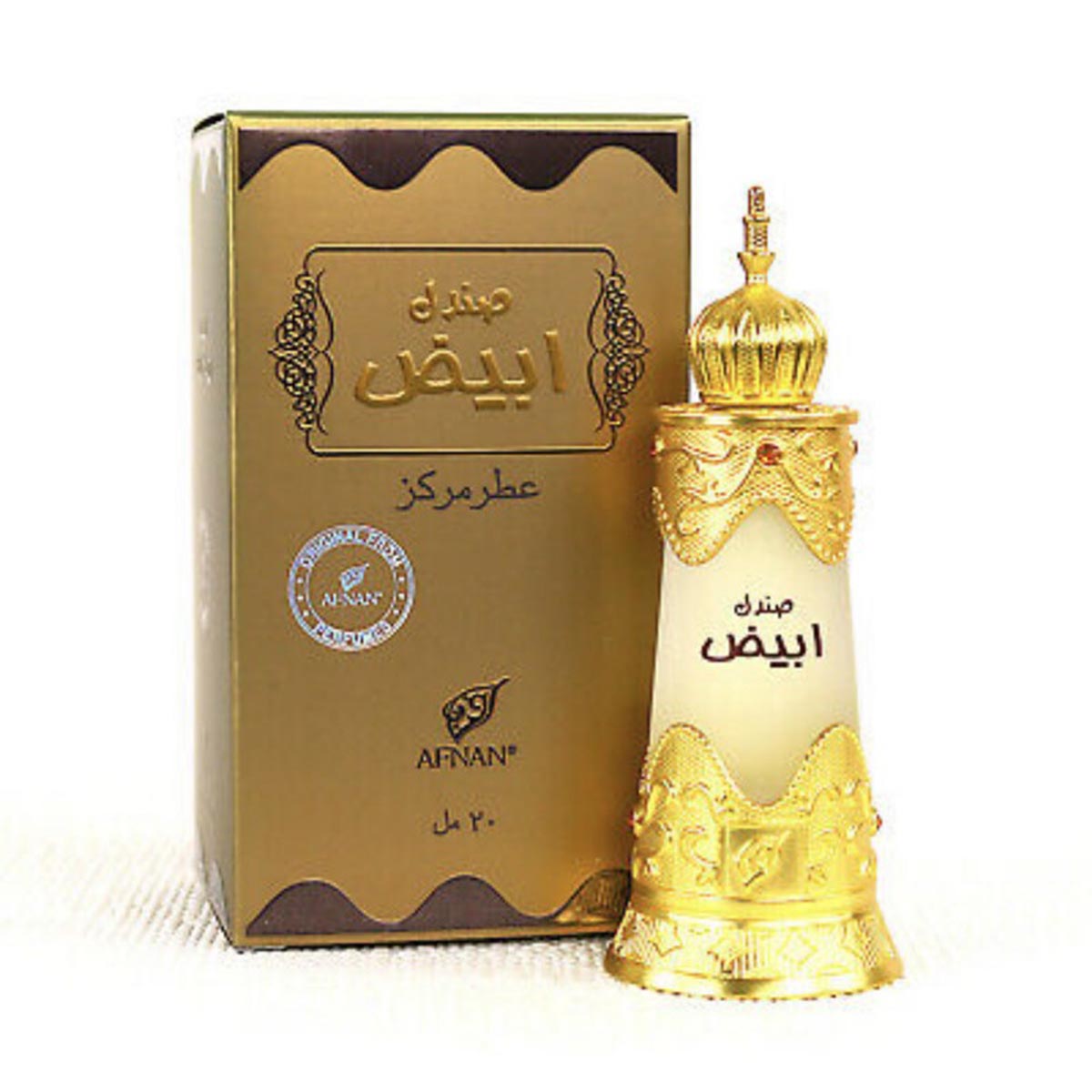 afnan abiyad sandal perfume oil 20 ml