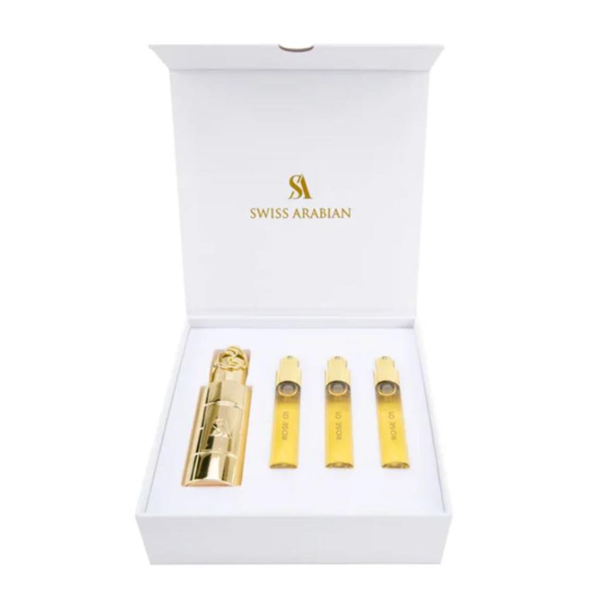 swiss arabian rose experience eau de parfum set 1 ml