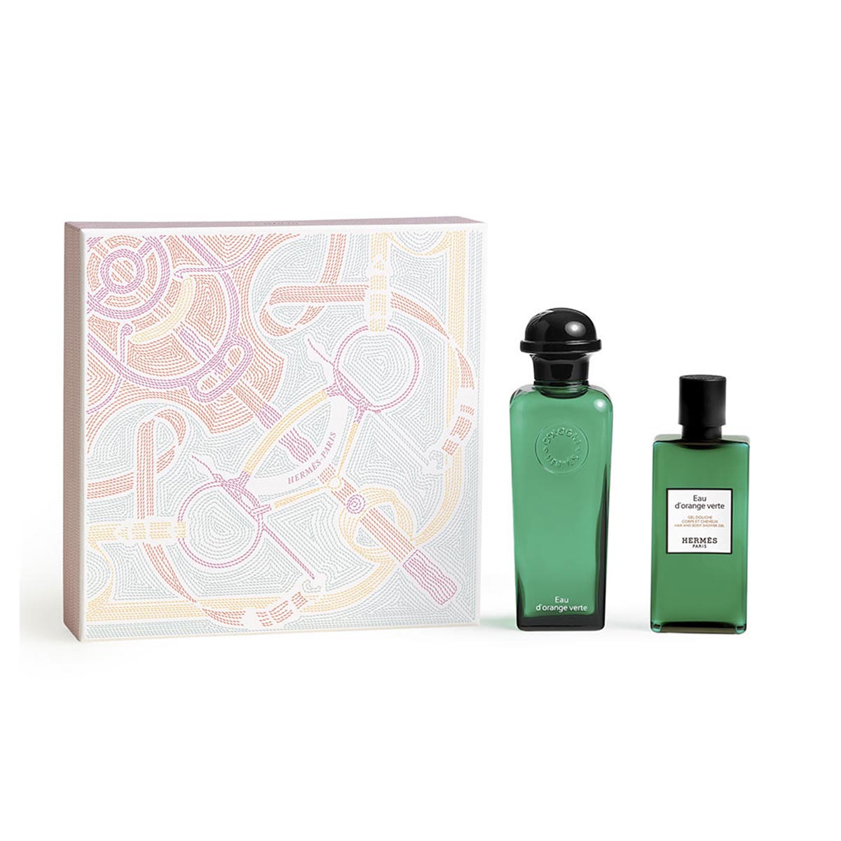 hermes eau orange verte eau de toilette 100 ml vaporizador + gel de baño 80 ml