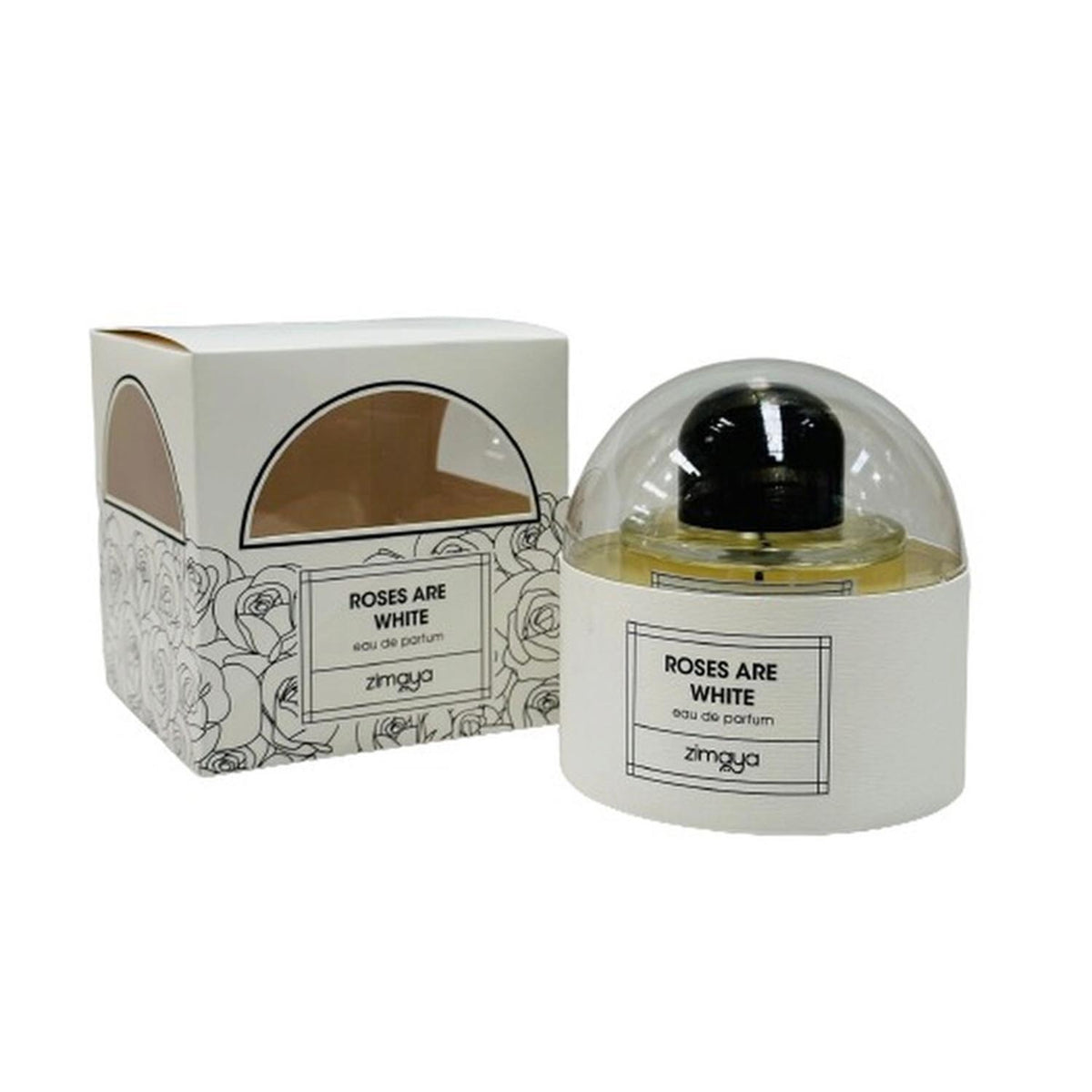 zimaya roses are white eau de parfum 100 ml