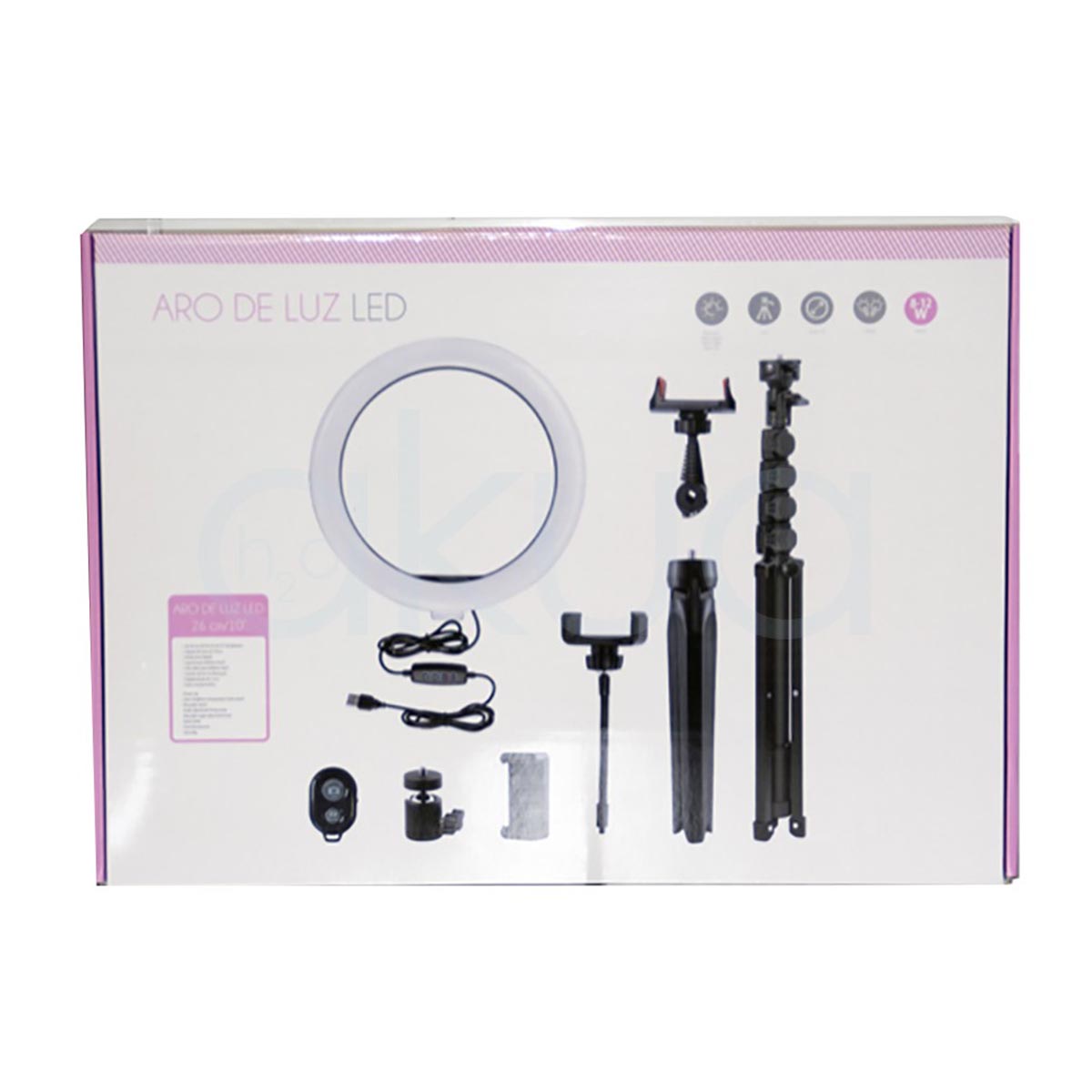 pollie led aro de luz 1 ml