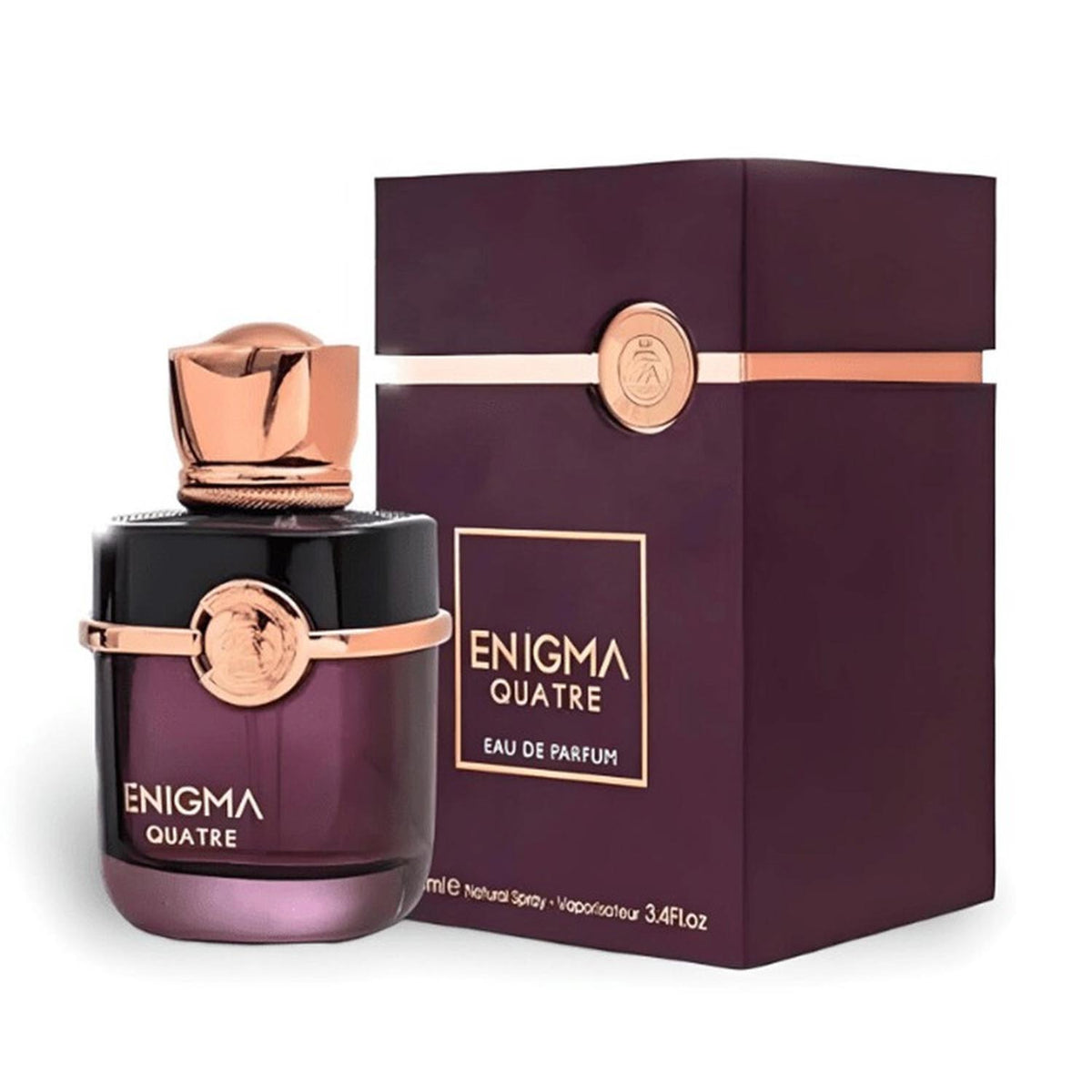 enigma quatre eau de parfum 100 ml vaporizador