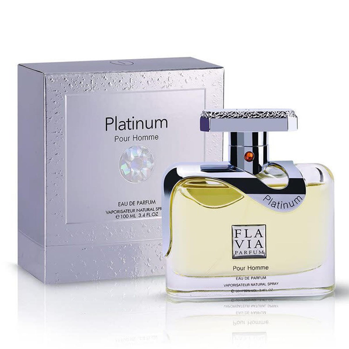 flavia platinum para homem eau de parfum 100 ml