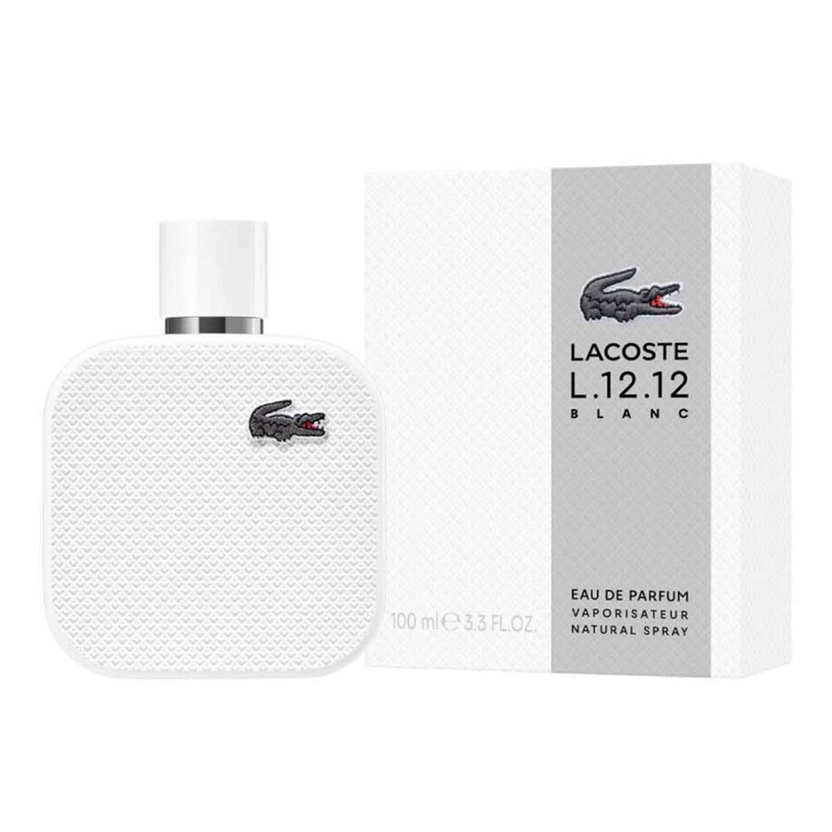 lacoste l.12.12 blanc eau de parfum 100 ml vaporizador