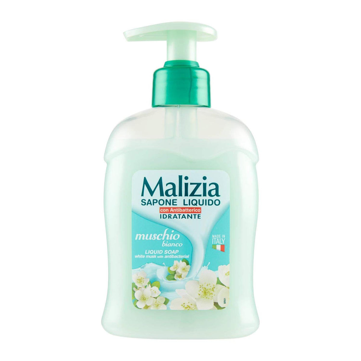 malizia blanco jabon liquido anti-bacteriano 300 ml